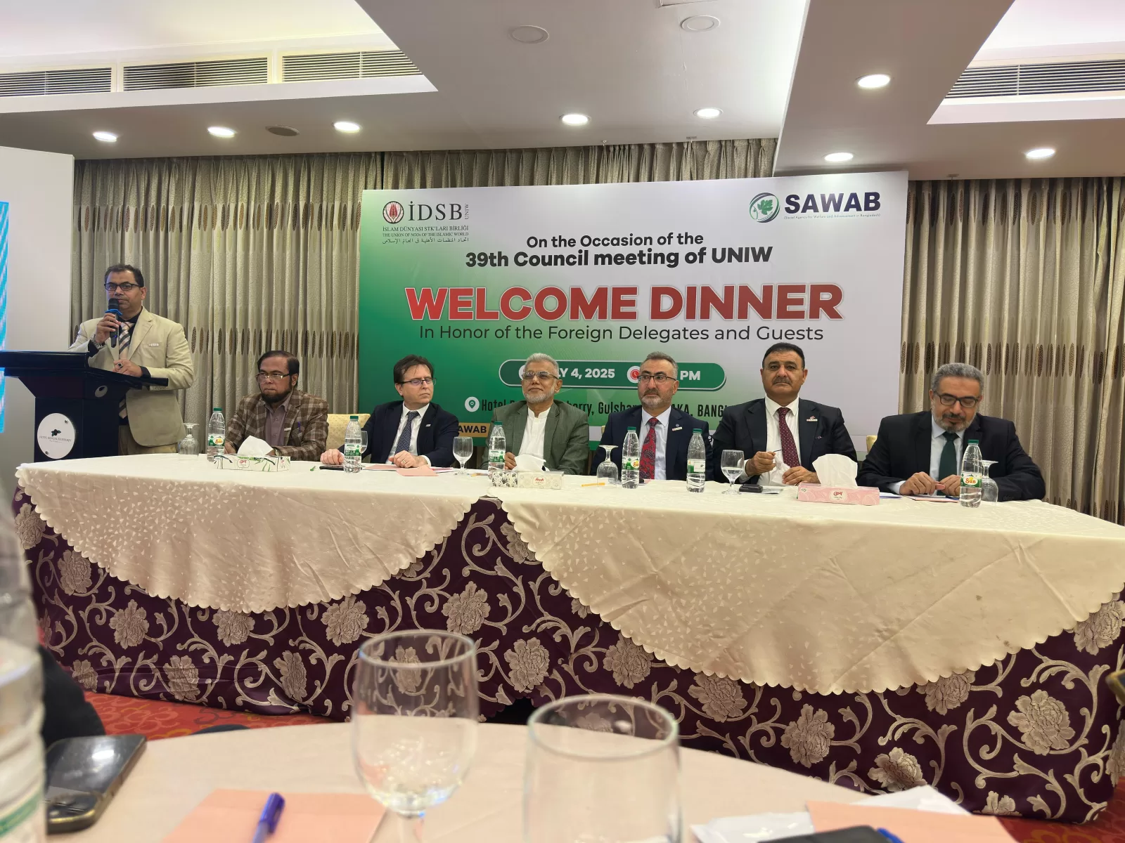 UMDE, İDSB 39. Konsey Toplantısı İçin Bangladeş’te